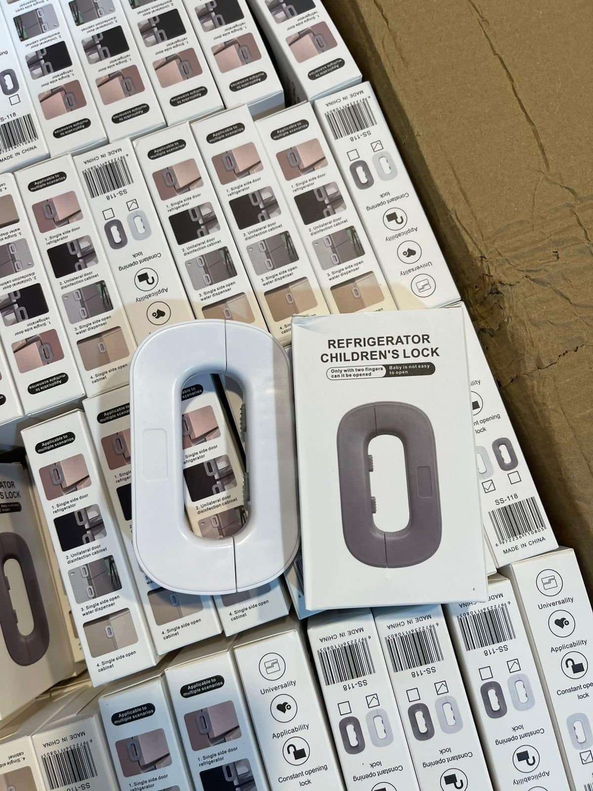 Adhesive Refrigerator Fridge Lock – Child Safety Lock - Image 3