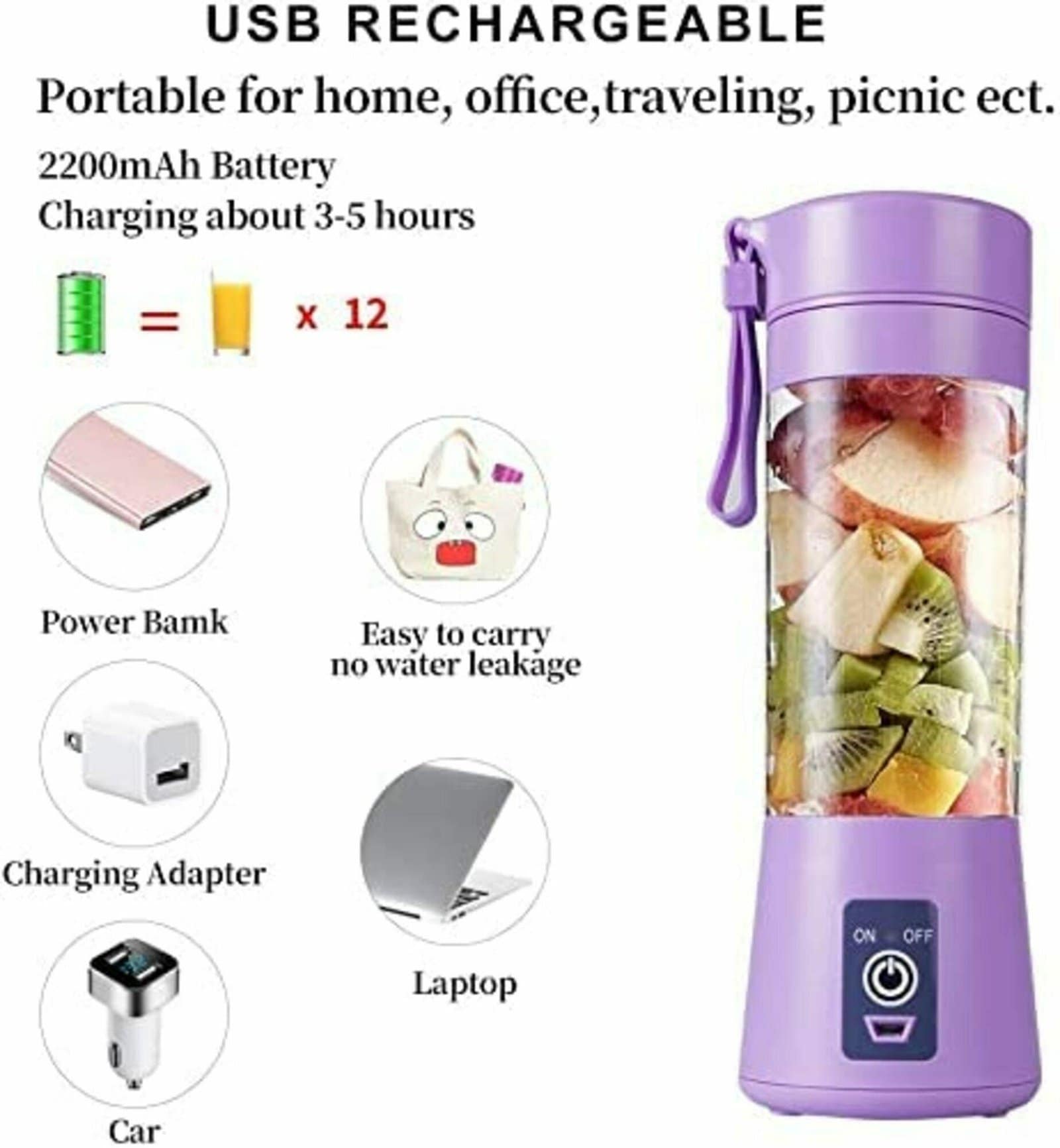 Rechargeable Juicer - Image 4
