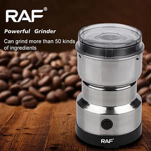 RAF Multifunctional Coffee Grinder, Juicer & Blender – 300W