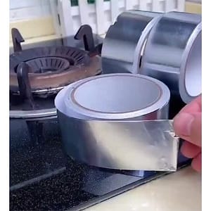 Aluminium Stove Tape – 8 Meter Heat-Resistant Adhesive Roll