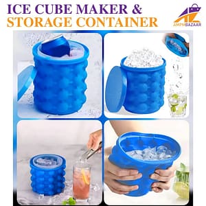Ice Genie – Ice Cube Maker & Storage Container