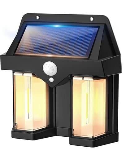 Twin Solar Sensor Light – Motion Detection Outdoor LED Lamp - Image 5