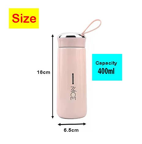 400ML Nice Water Bottle – Leakproof & Portable - Image 3
