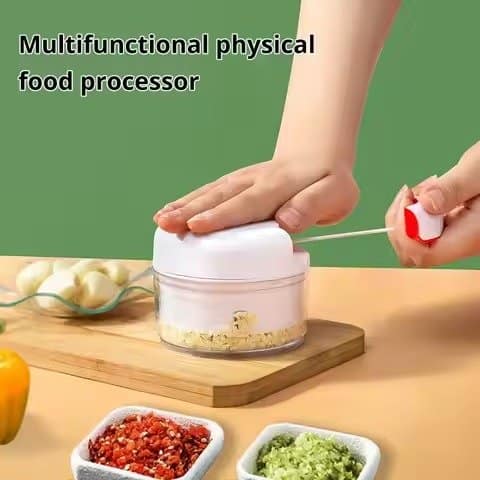 2 Blades Mini Food Chopper Processor - Image 4