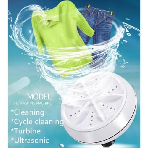 Mini Portable USB Operated Washing Machine Turbine - Image 2