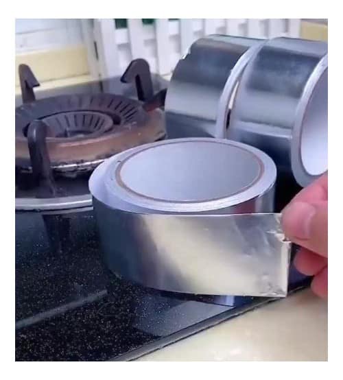 Aluminium Stove Tape – 8 Meter Heat-Resistant Adhesive Roll