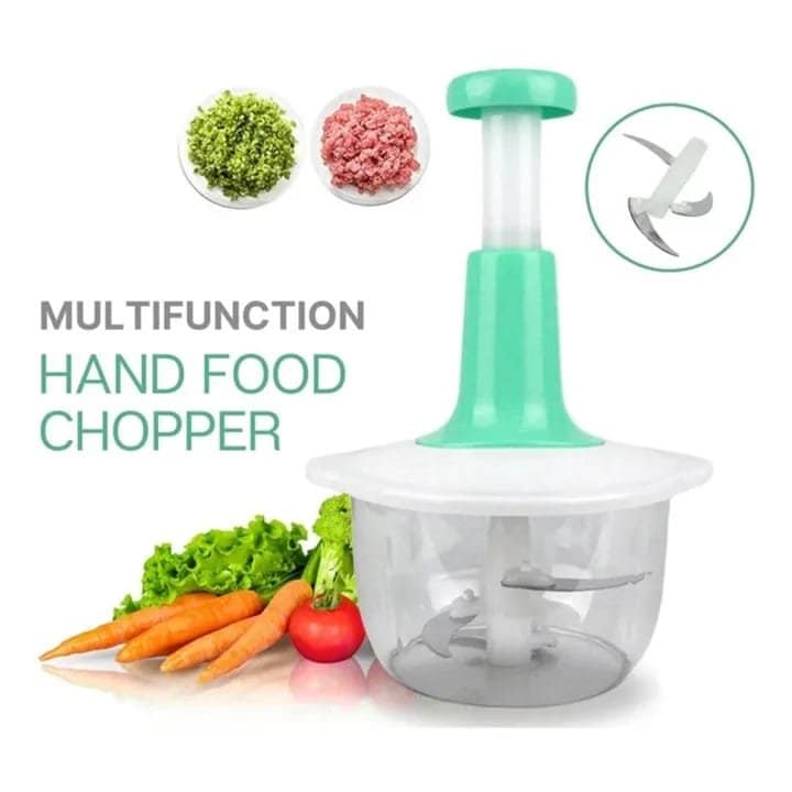 Manual Hand Push Chopper 1.5L