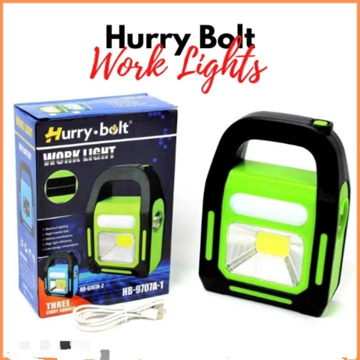 Hurry Bolt Work Light – Emergency Rechargeable Light - Image 2