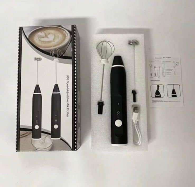 Rechargeable Coffee Frother / USB Milk Beater & Whisk - Image 3