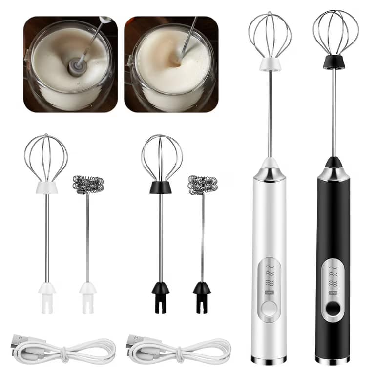 Rechargeable Coffee Frother / USB Milk Beater & Whisk
