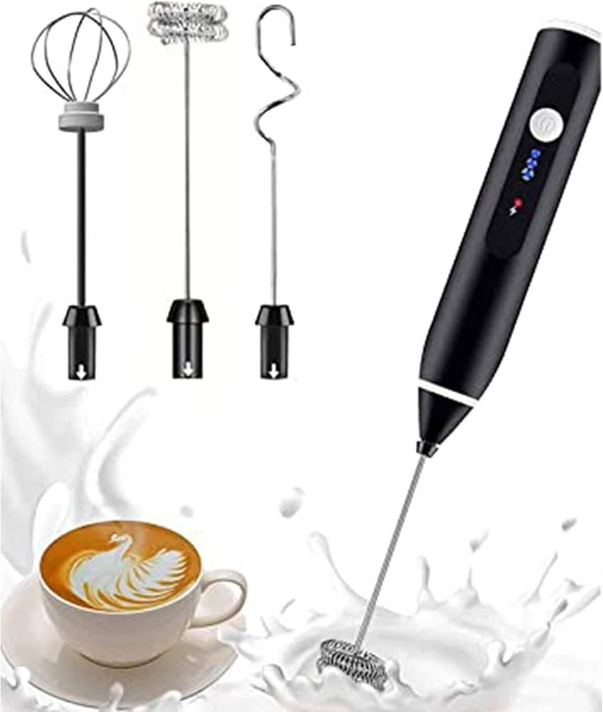 Rechargeable Coffee Frother / USB Milk Beater & Whisk - Image 2