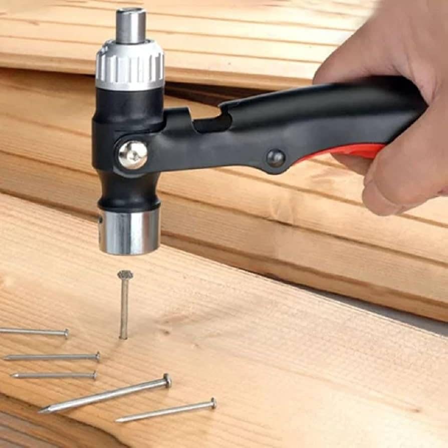 KD 18-in-1 Multi-tool Screwdriver Hammer with Center Drive - Image 3