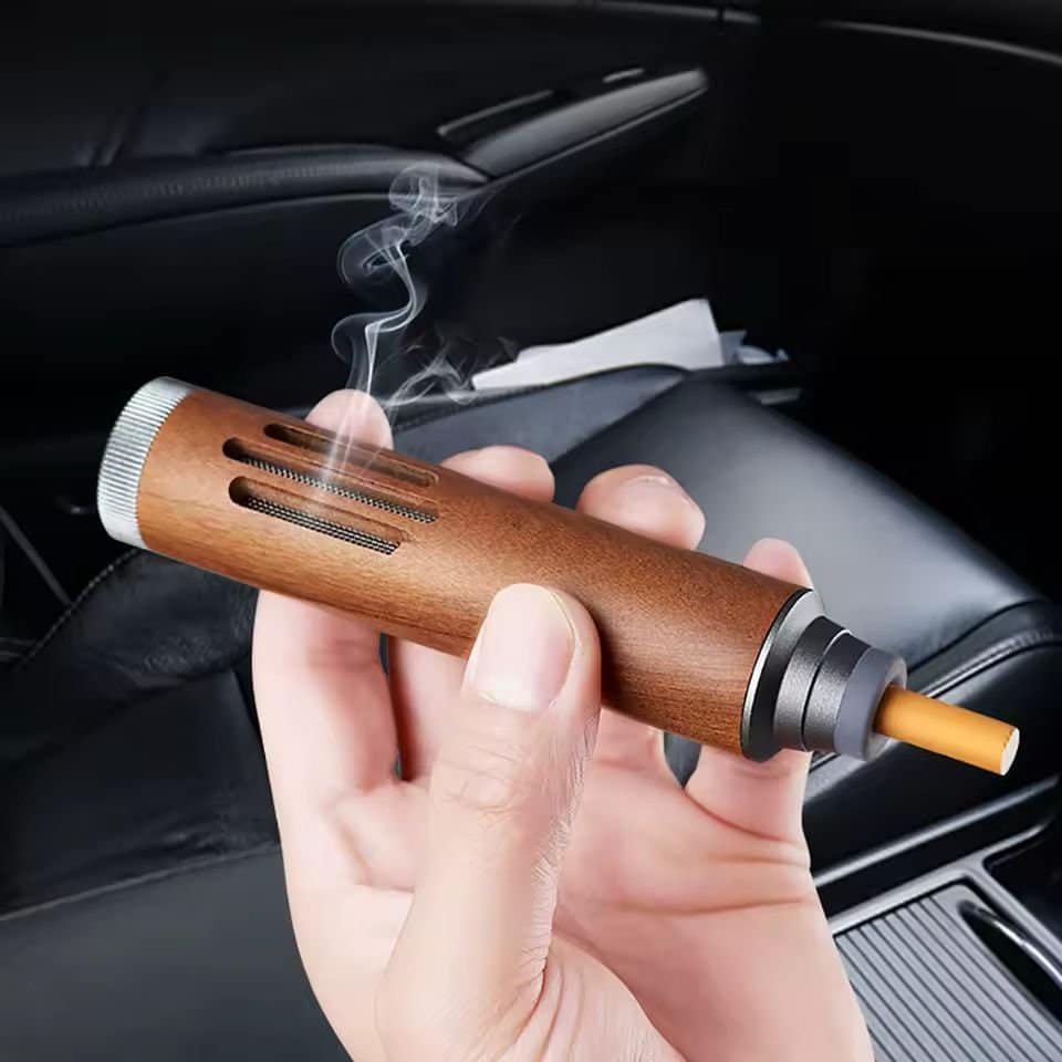 Portable Pocket Ashtray – Fireproof Outdoor Cigarette Cover - Image 2
